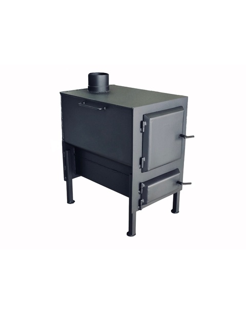Печь буржуйка 370×670×650 мм без плиты - купить в 